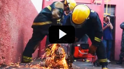 Bomberos Capacitación Cortadora K760